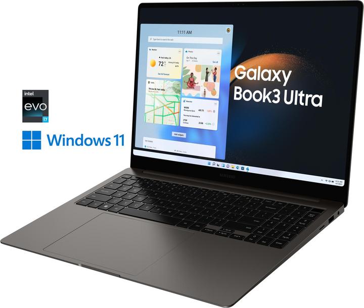 Actual product image Samsung Galaxy Book3 Ultra (16", Intel Core i7-13700H, 16 GB, 512 GB, DE)