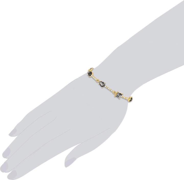 Image du produit Lulu & Jane Mesdames alliage de métal verre or jaune - 29389 (18 cm, Alliage métallique)