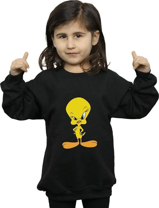 Actual product image Looney Tunes Girls Tweety Angry Sweatshirt (152, 158)