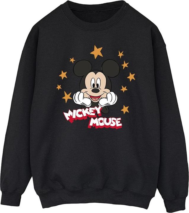 Actual product image Disney Mens Mickey Mouse Stars Sweatshirt (S)