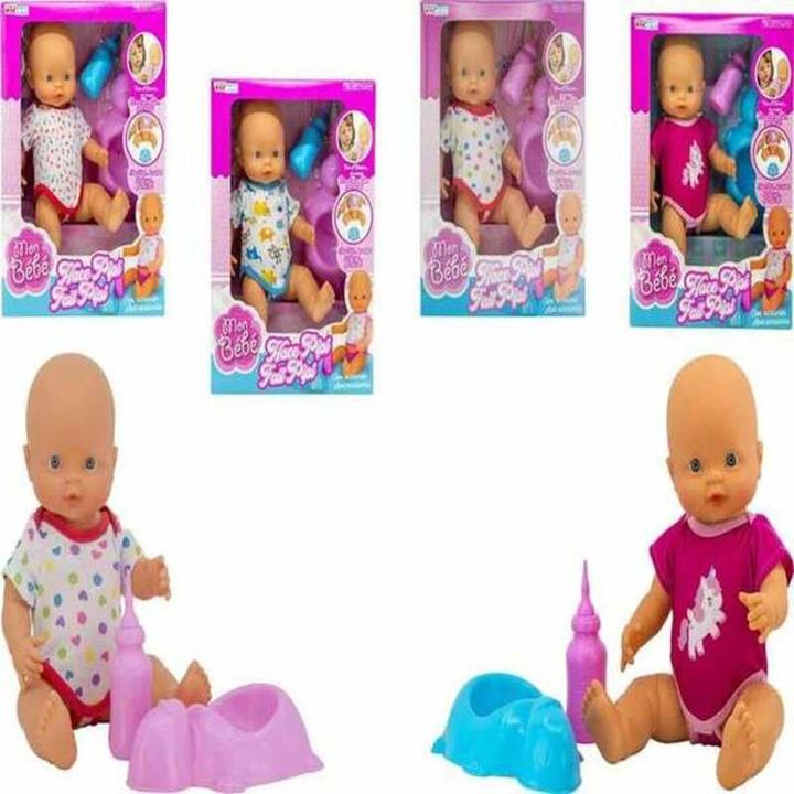 BigBuy Fun Baby doll with accessories 200 plastic PVC (40 cm)