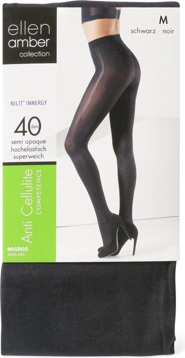 Actual product image Ellen Amber Ladies Tights Anti Cellulite 40Den (40 DEN)