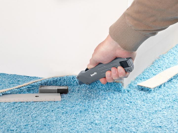 Image du produit kwb Couteau professionnel à lame trapézoïdale (Cutters)