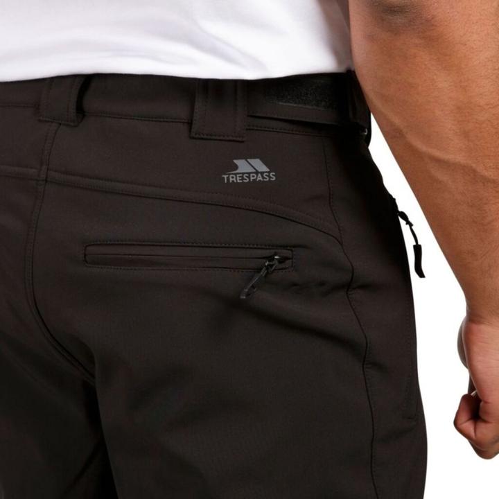 Image du produit Trespass HEMIC - Pantalon Softshell pour homme (noir, L, BLX) (L)