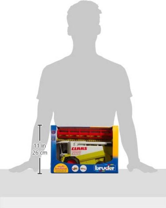 Actual product image Bruder Claas Lexion 480 combine harvester