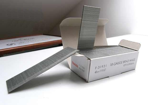 Actual product image Makita Upset head nail Brads 38mm 5000 pieces galvanized ( F-31928 ) for nailer DBN500/AF505