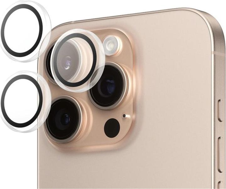 PanzerGlass Hoops Camera Lens Protector (1 Stück, Apple iPhone 16 Pro)