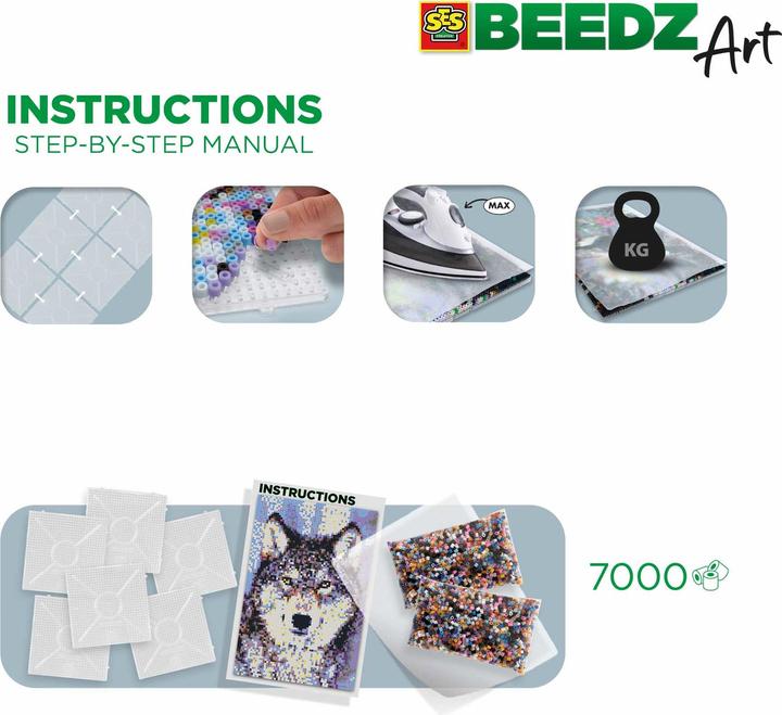 Image du produit Ses Beedz Art - Loup
