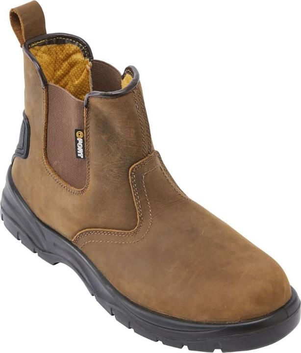 Actual product image FORT Unisex Adult Regent Leather Safety Boots (S1P, 42)