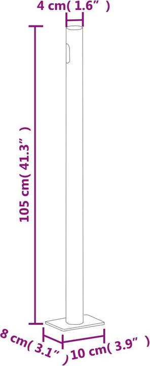 Actual product image VidaXL Khrstina (12 m)