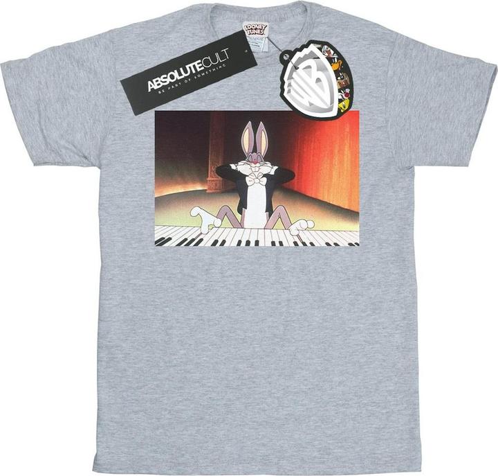 Image du produit Looney Tunes - T-shirt BUGS BUNNY PLAYING PIANO - Homme (S)