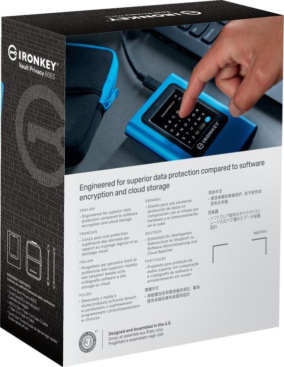 Produktbild Kingston IronKey Vault Privacy 80 (1920 GB)