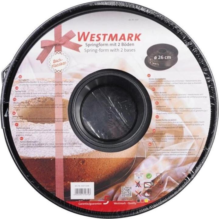 Produktbild Westmark Backklassiker Springform 2 Böden Antihaft (26 cm)