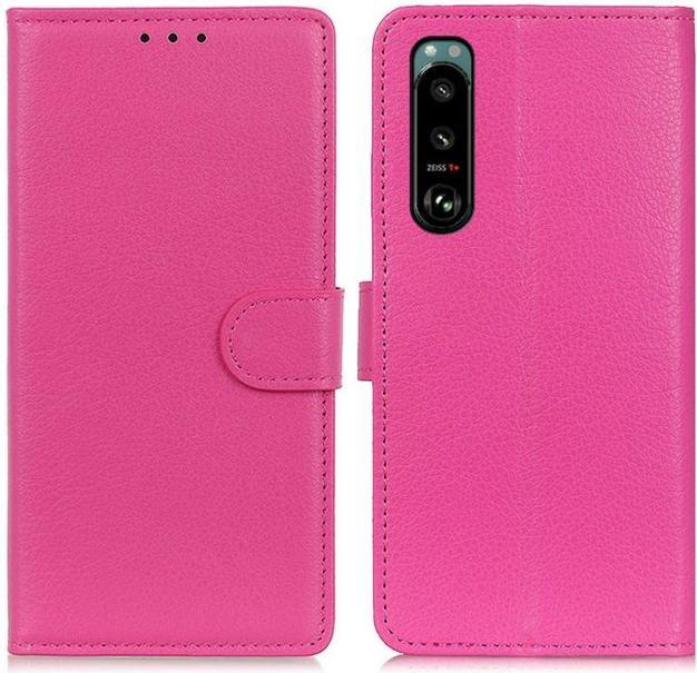 Produktbild MU Classic Litchi Leder Bookcover Series (Sony Xperia 5 III)