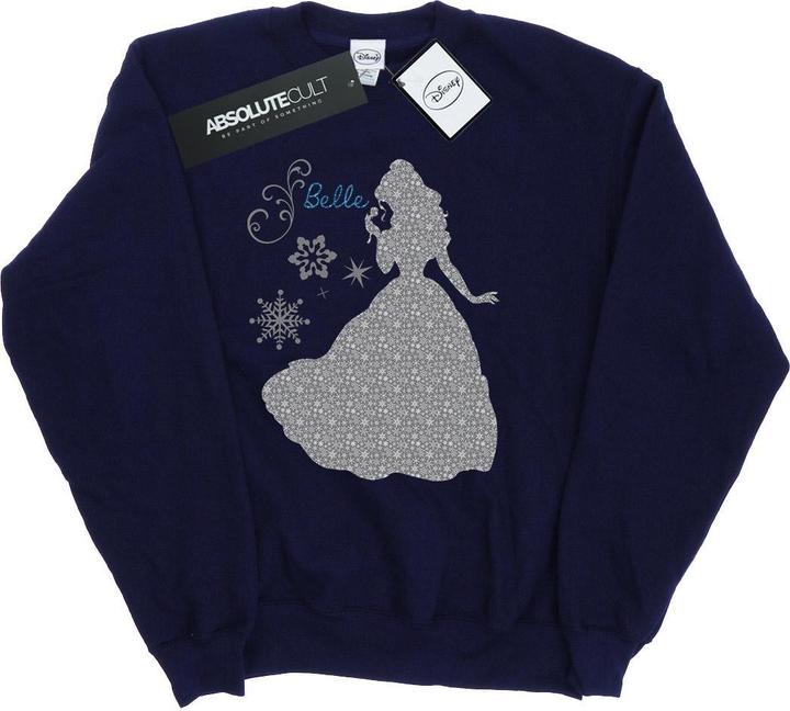Immagine prodotto Disney Princess Belle Christmas Silhouette Felpa Donna (XXL)