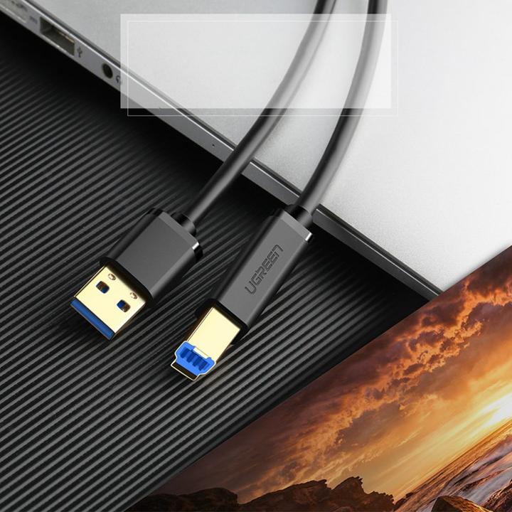 Image du produit Ugreen USB A — USB B (2 m, USB 3.2 Gen 1)