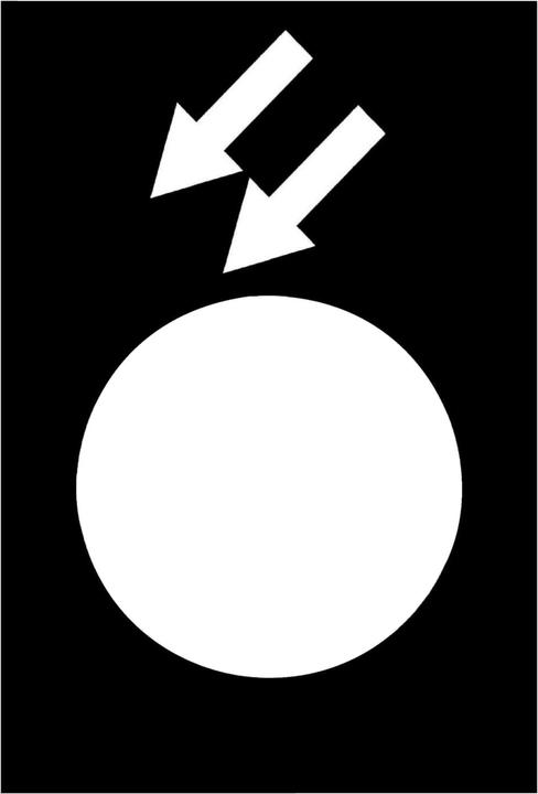 Schneider Electric Bezeichnungsschild sw rechteck RÜCKWÄRTS ZB2BY2967