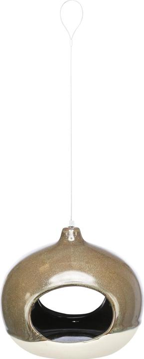 Actual product image Trixie Hanging Bird Feeder, Ceramic, 12x14x12 cm, Green