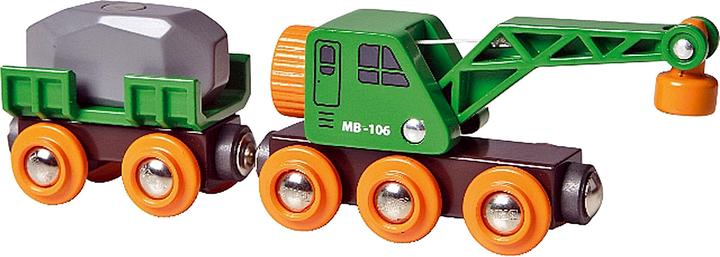 Produktbild Brio Kranwagen mit Anhänger