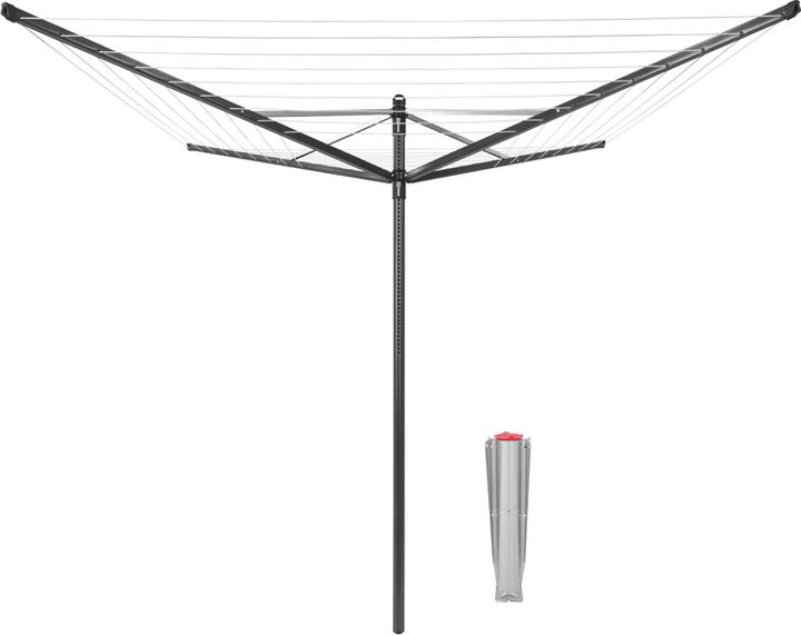 Actual product image Brabantia Lift-O-Matic 50 M - 45 mm tube with metal floor anchor (50 m)