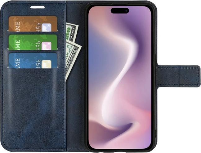 Produktbild MU Classic Classic II Leder Bookcover Series (Apple iPhone 16 Pro)