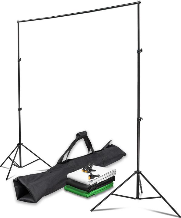 Image du produit Wiltec Système d'arrière-plan Instarter 155 - 305 cm (220 cm, 280 cm)