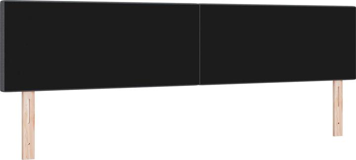 Actual product image VidaXL Headboard Simple design Dark grey 200 cm Cord fabric