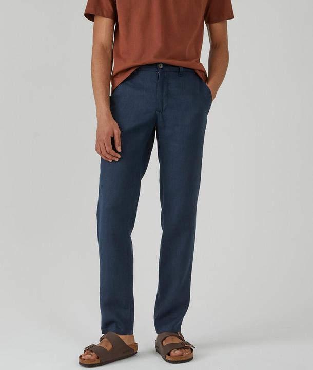 Actual product image La Redoute Collections Linen trousers (46)