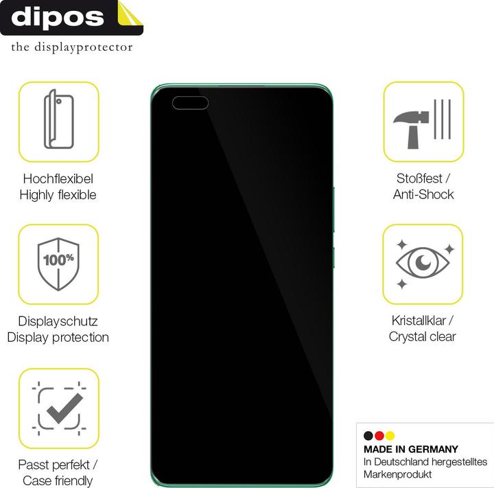 Produktbild Dipos 3D Full Cover Schutzfolie (1 Stück, Huawei Nova 11 Pro)