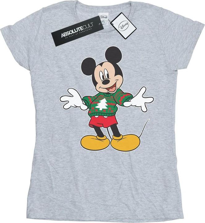 Produktbild Disney Mickey Mouse Christmas Jumper Stroke TShirt (XXL)