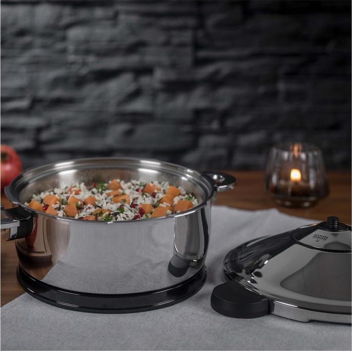 Actual product image Kuhn Rikon Per serving casserole (22 cm, Pan set + pot set, Stainless steel)