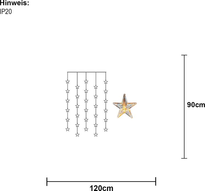Actual product image Star Trading Starlight curtain (0.90 m)