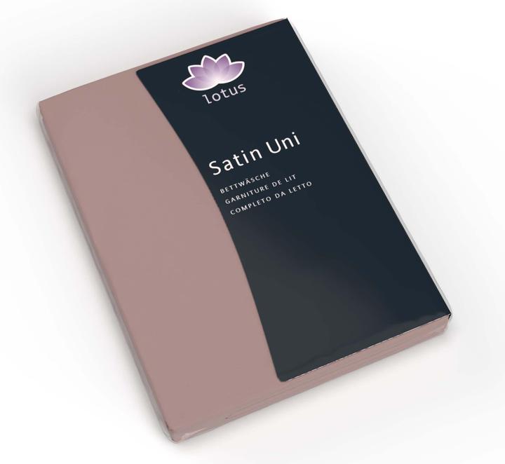 Produktbild Lotus Bettwaren Satin-Fixleintuch uni (180 x 200 cm)