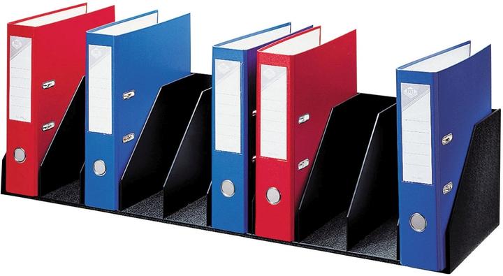 Immagine prodotto Paperflow Scomparto per documenti, 9 scomparti, divisorio fisso, nero, in polistirene, 9 scomparti, larghezza (A4)