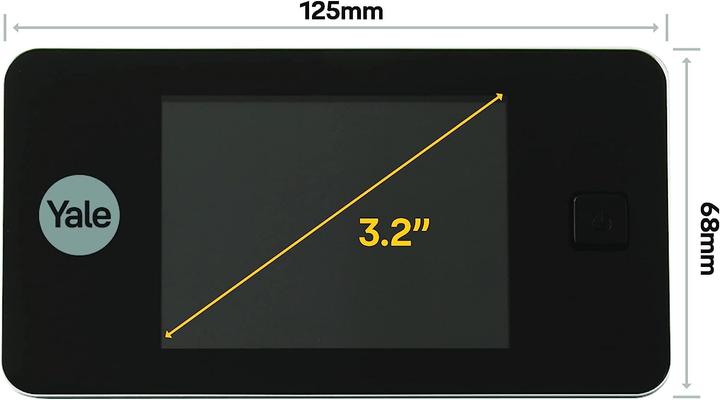 Immagine prodotto Yale YY45 Visore digitale standard per porte 500