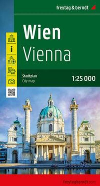 Actual product image Vienna, city map 1:25,000, freytag & berndt