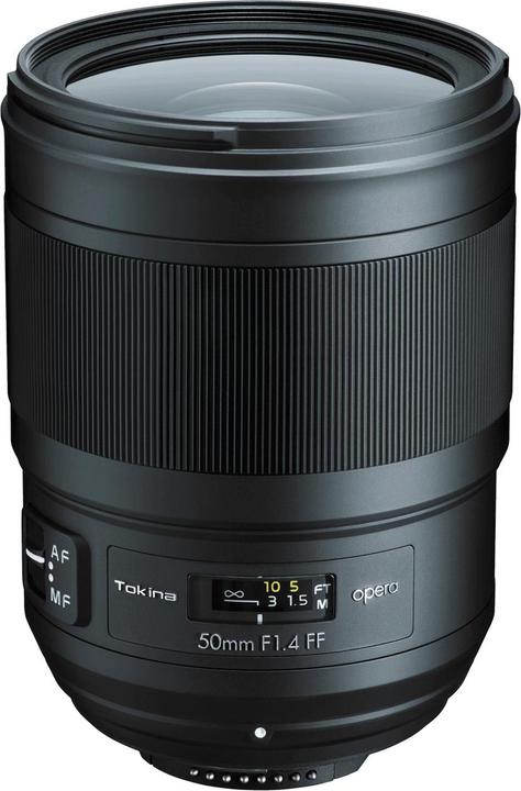 Image du produit Tokina Opéra 50mm 1.4 FF, Nikon (Nikon F, Plein format)