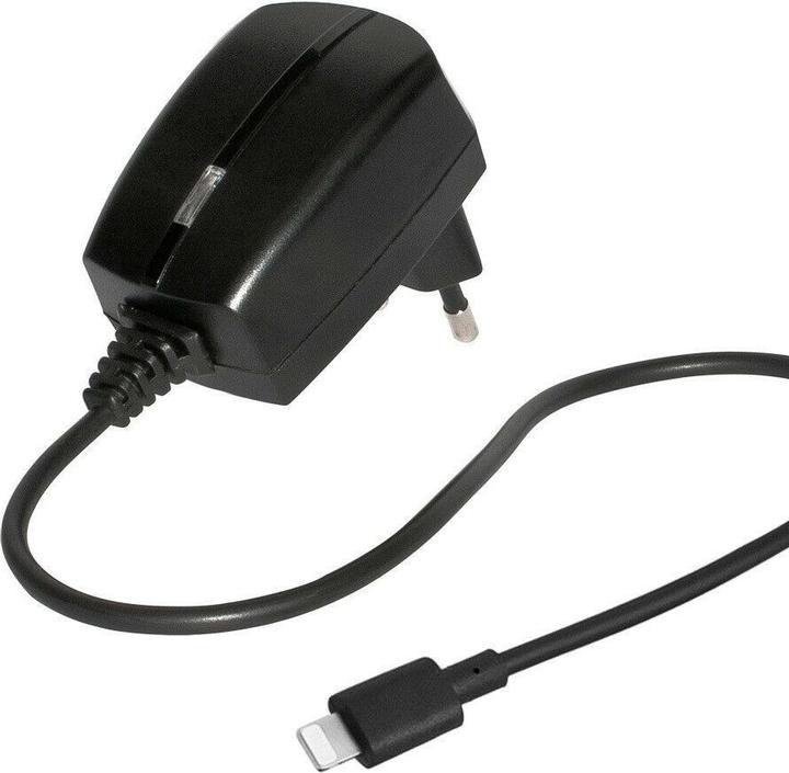 Immagine prodotto fontastic Caricabatterie da viaggio MFI 220Volt per Apple iPhone lightning con 1A nero