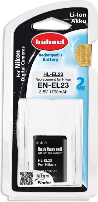 Actual product image Hähnel HL-EL23 Lithium-ion (Li-ion) (Rechargeable battery)