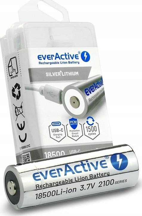 Everactive 18500 Li-Ion (1 pcs., 18500, 2100 mAh)