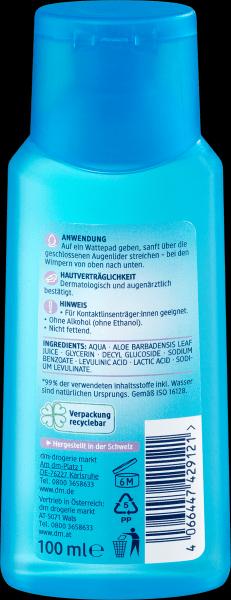 Actual product image dm Balea Eye Make-up Remover oil-free