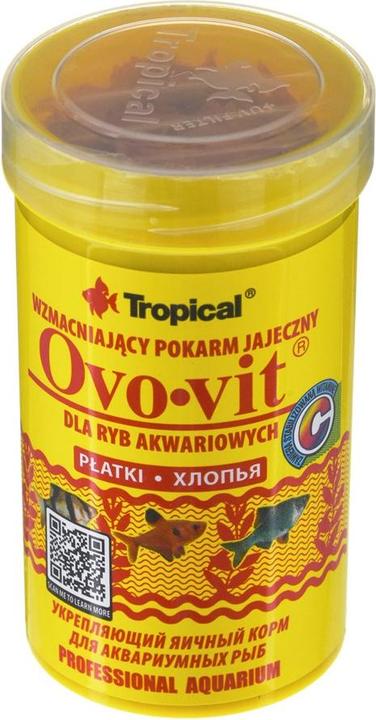 Immagine prodotto Tropical Ovo-Vit - cibo per pesci d'acquario - 100 ml/20 g (Pesce d'acquario, 100 ml)