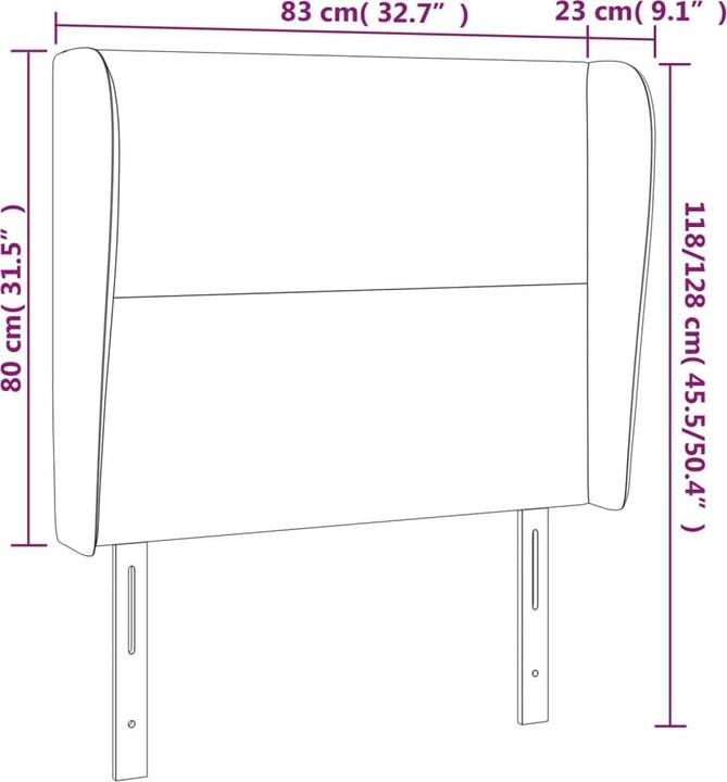 Image du produit VidaXL Pranav (83 x 23 x 128 cm)