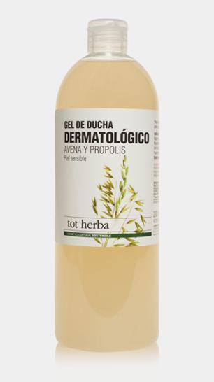 Actual product image Tot Herba Dermatological Shower Gel Oats and Propolis 1000 ml (1000 ml)