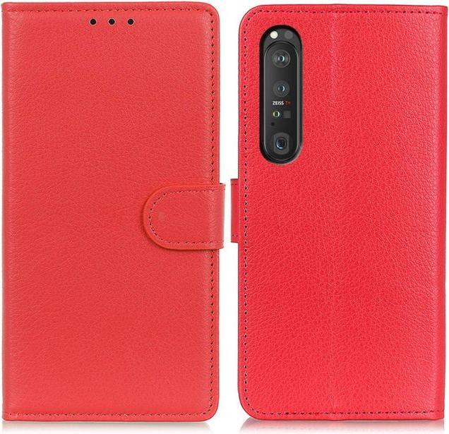 Produktbild MU Classic Litchi Leder Bookcover Series (Sony Xperia 1 III)