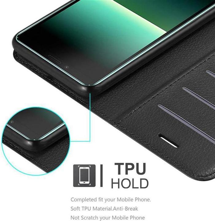 Actual product image Cadorabo Book with stand function cover (Sony Xperia 10 II)