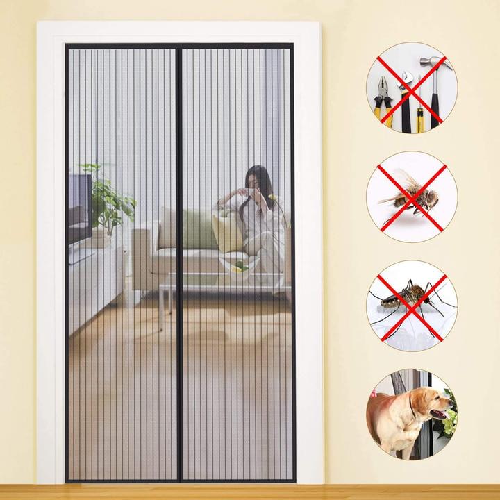 Actual product image Mycarbon Insect screen door (210 x 90 cm)