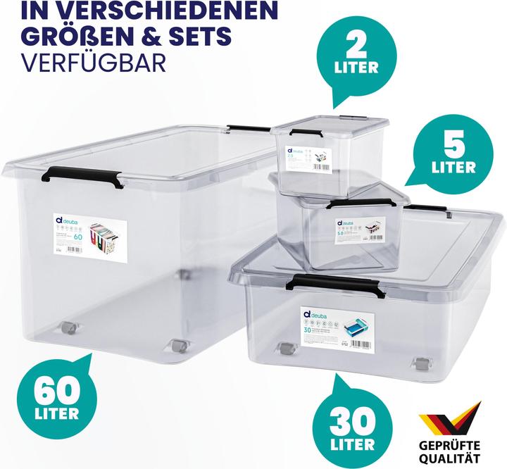 Actual product image Deuba Storage box (30 x 20 x 12 cm, 5 l)