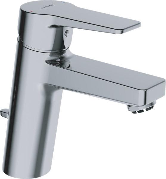 Actual product image Hansa Hansatwist XL basin mixer, low pressure, with drain set, projection: 123 mm, 09031183