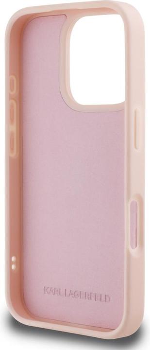 Image du produit Karl Lagerfeld Etui 3D Rubber Monogram & Choupette for iPhone 16 Pro Max pink (Apple iPhone 16 Pro Max)